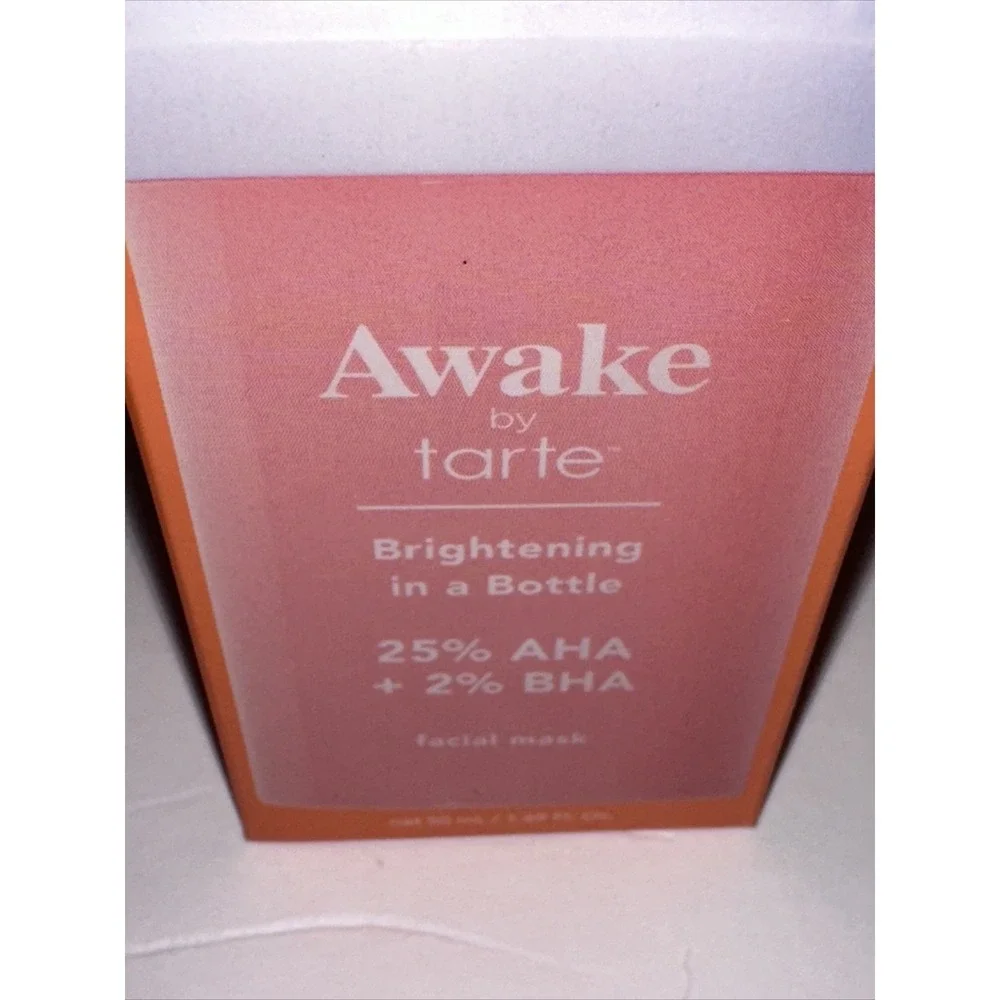 Awake by Tarte Brightening in a Bottle Facial Mask 25%‎ AHA 2% BHA 50ml 1.69oz